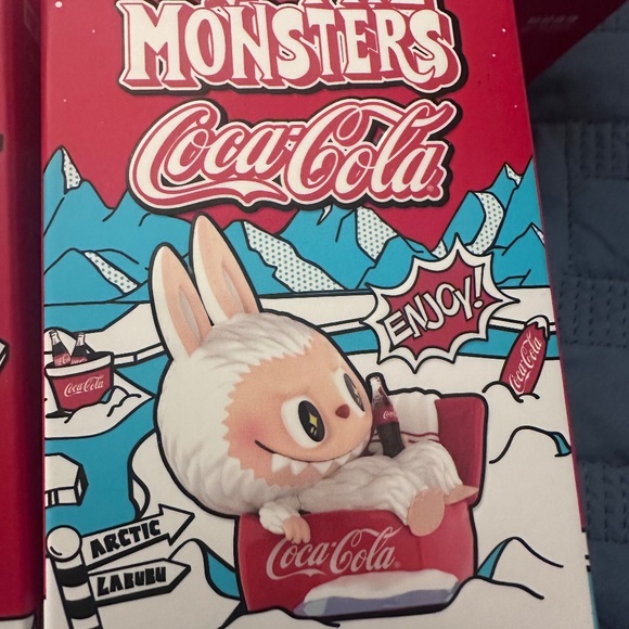 The Monsters Coca Cola Labubu Figures (5 pack) - Picture 3 of 5